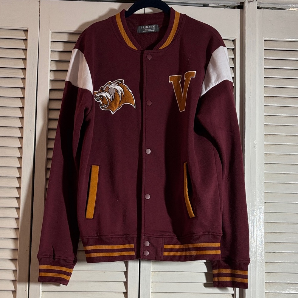 Maroon Varsity Jacket